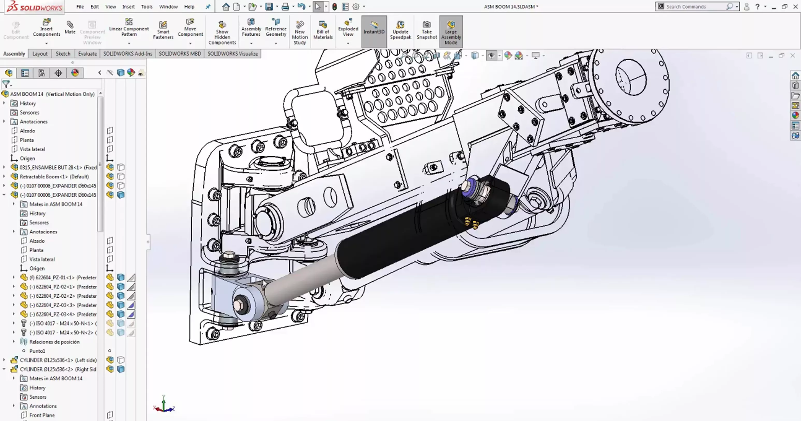 Add Mixed Display Styles in SOLIDWORKS Drawings | GoEngineer