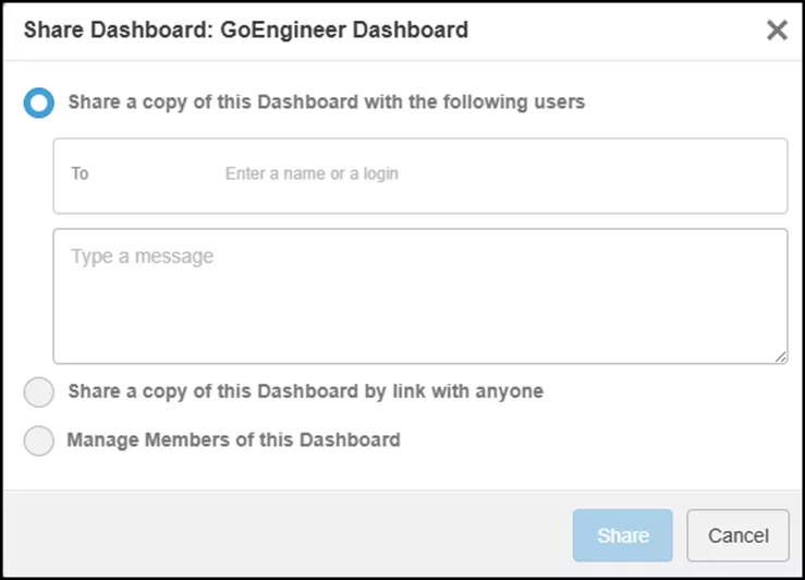 Share Your 3DEXPERIENCE Dashboard