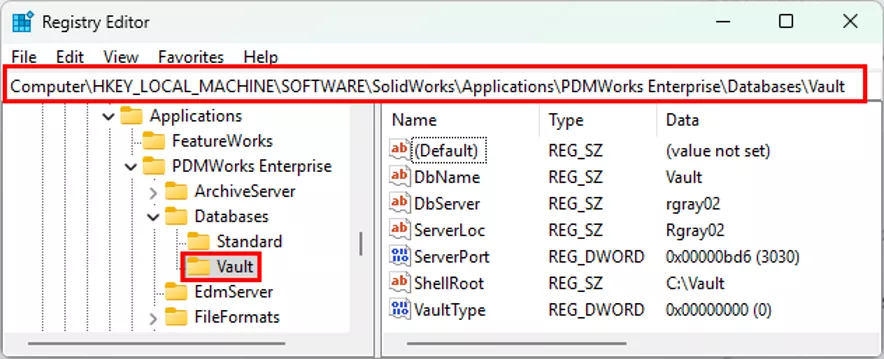 Shared Keys in SOLIDWORKS PDM 