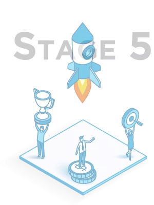 GoEngineer's Stage 5 of Sim-Driven Design inactive icon