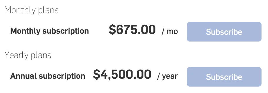 Pricing of Altair SimSolid in the Onshape app store