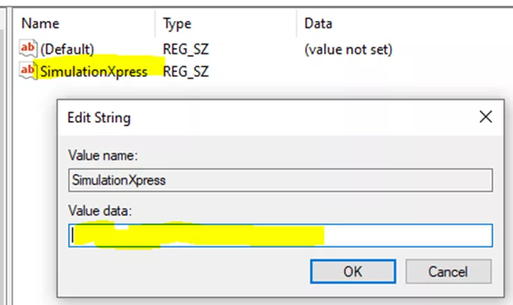 Troubleshoot The code you have entered is not valid for your serial number, SOLIDWORKS version, or the selected Xpress product