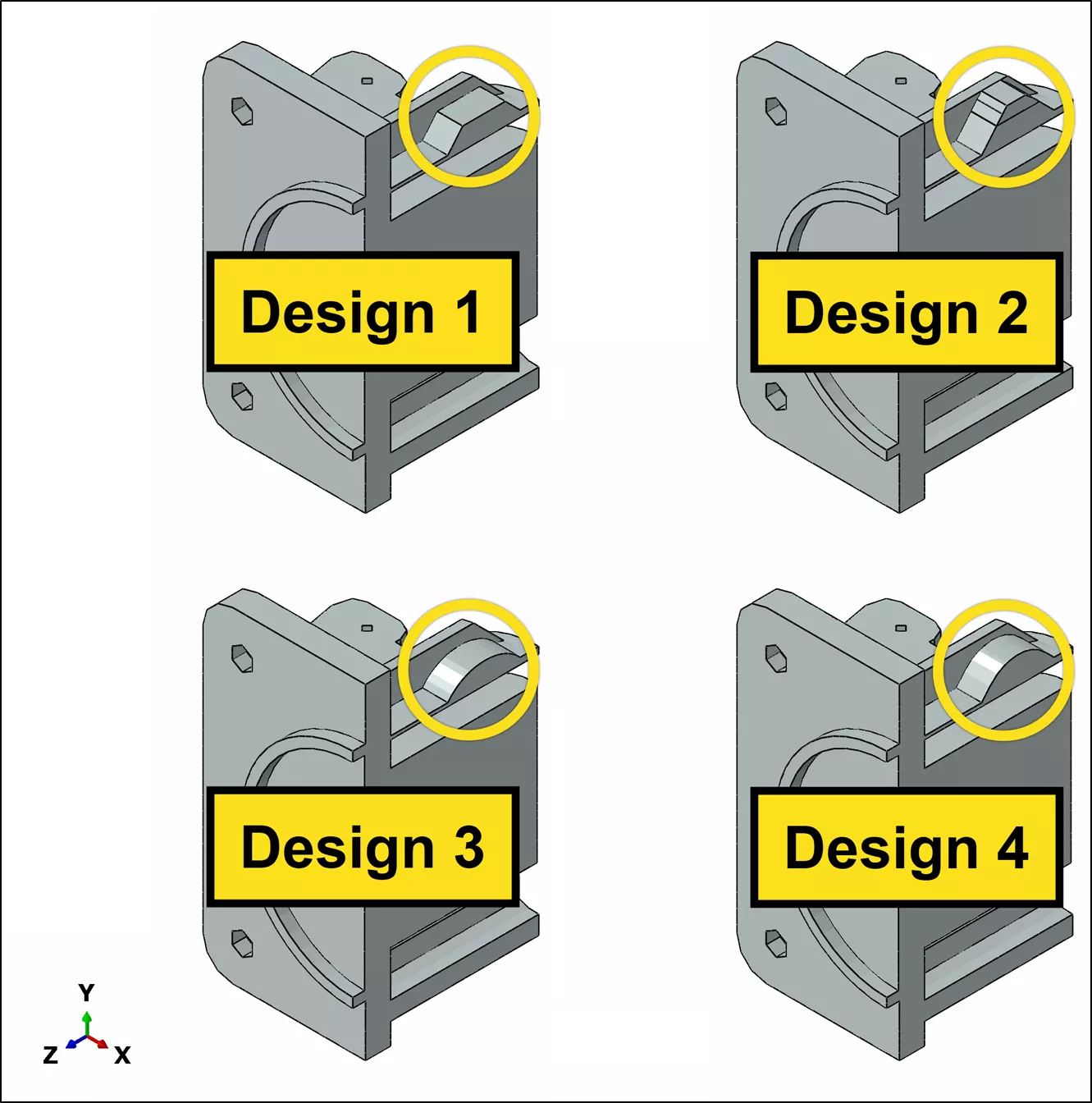 Socket Housing Design Study Using Abaqus FEA