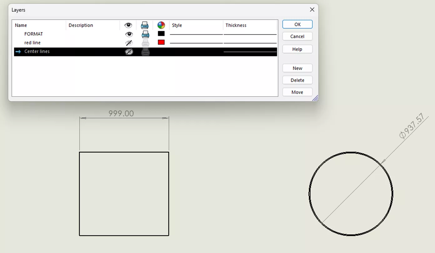 Why Are My Centerlines Solid in SOLIDWORKS?