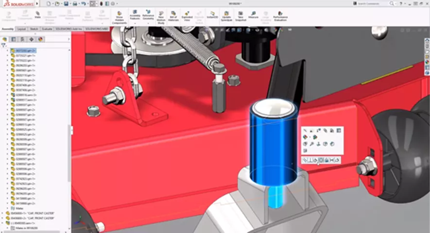 STEP, IGES, and ACIS Assembly Files SOLIDWORKS 