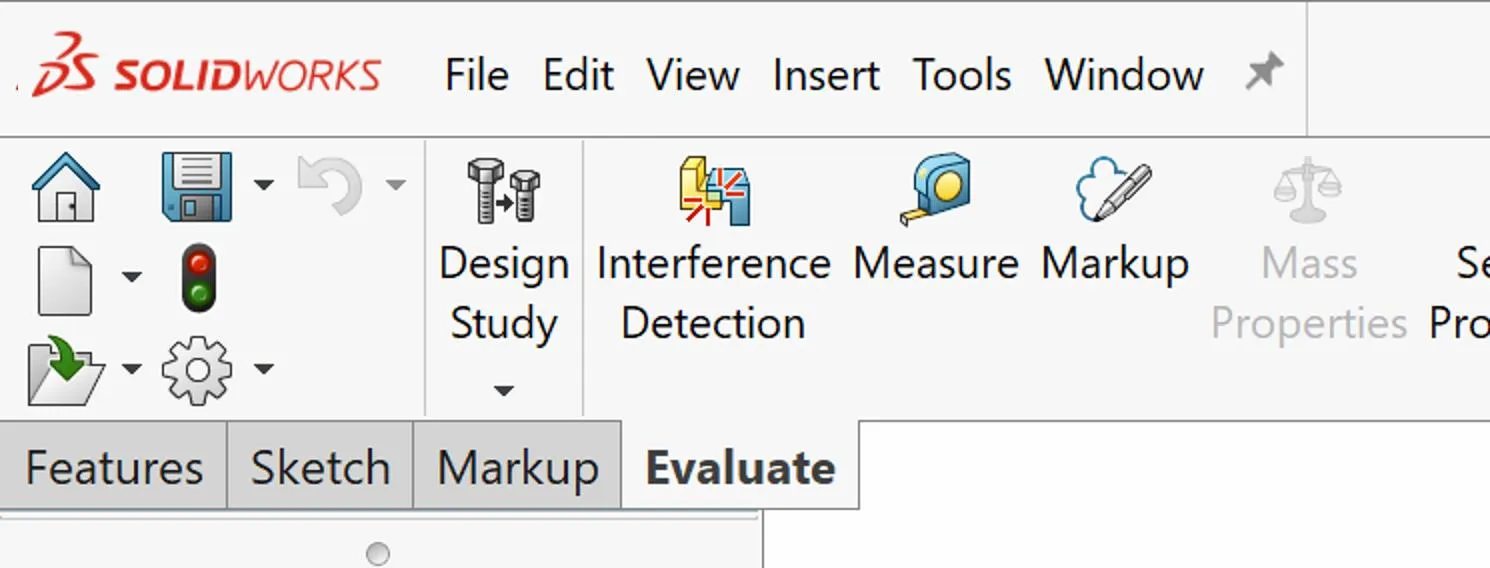 SOLIDWORKS 2020 CommandManager