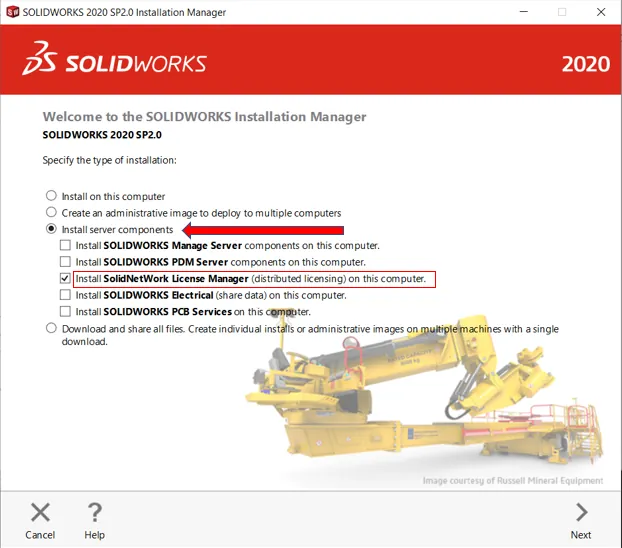 SOLIDWORKS 2020 SP2.0 Installation Manager