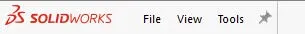 SOLIDWORKS 2020 Toolbar
