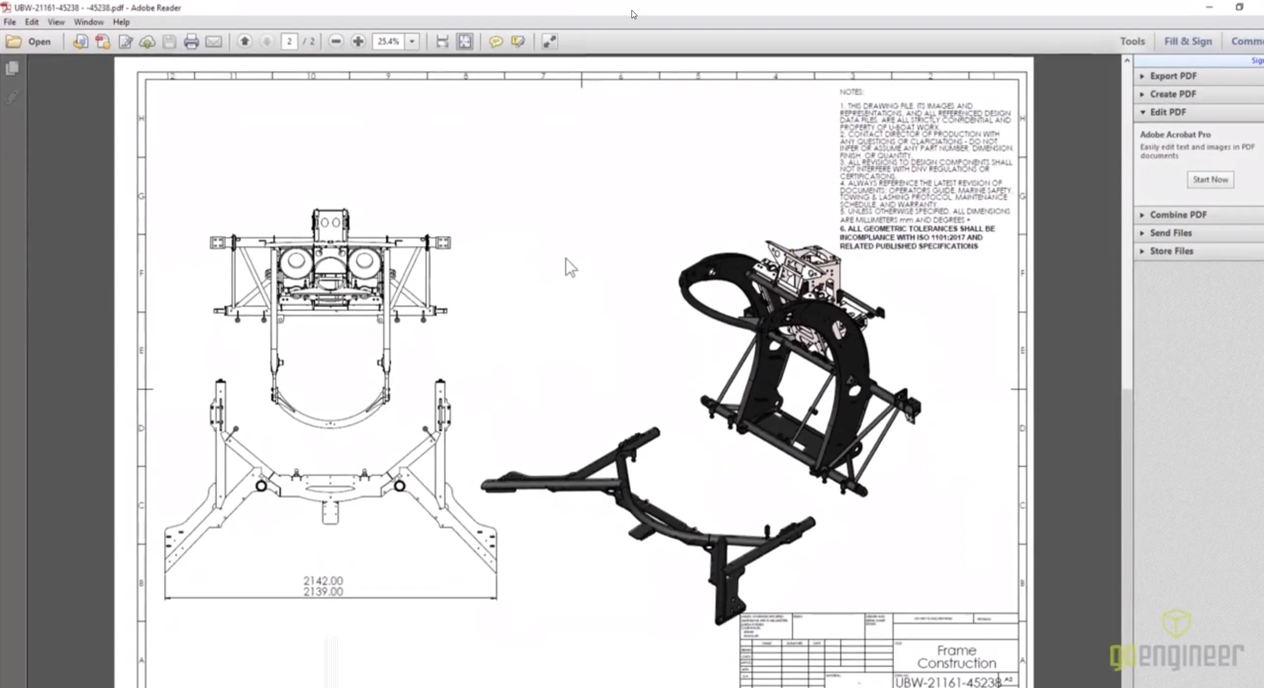 SOLIDWORKS 2022 Fully Detailed Print to PDF 