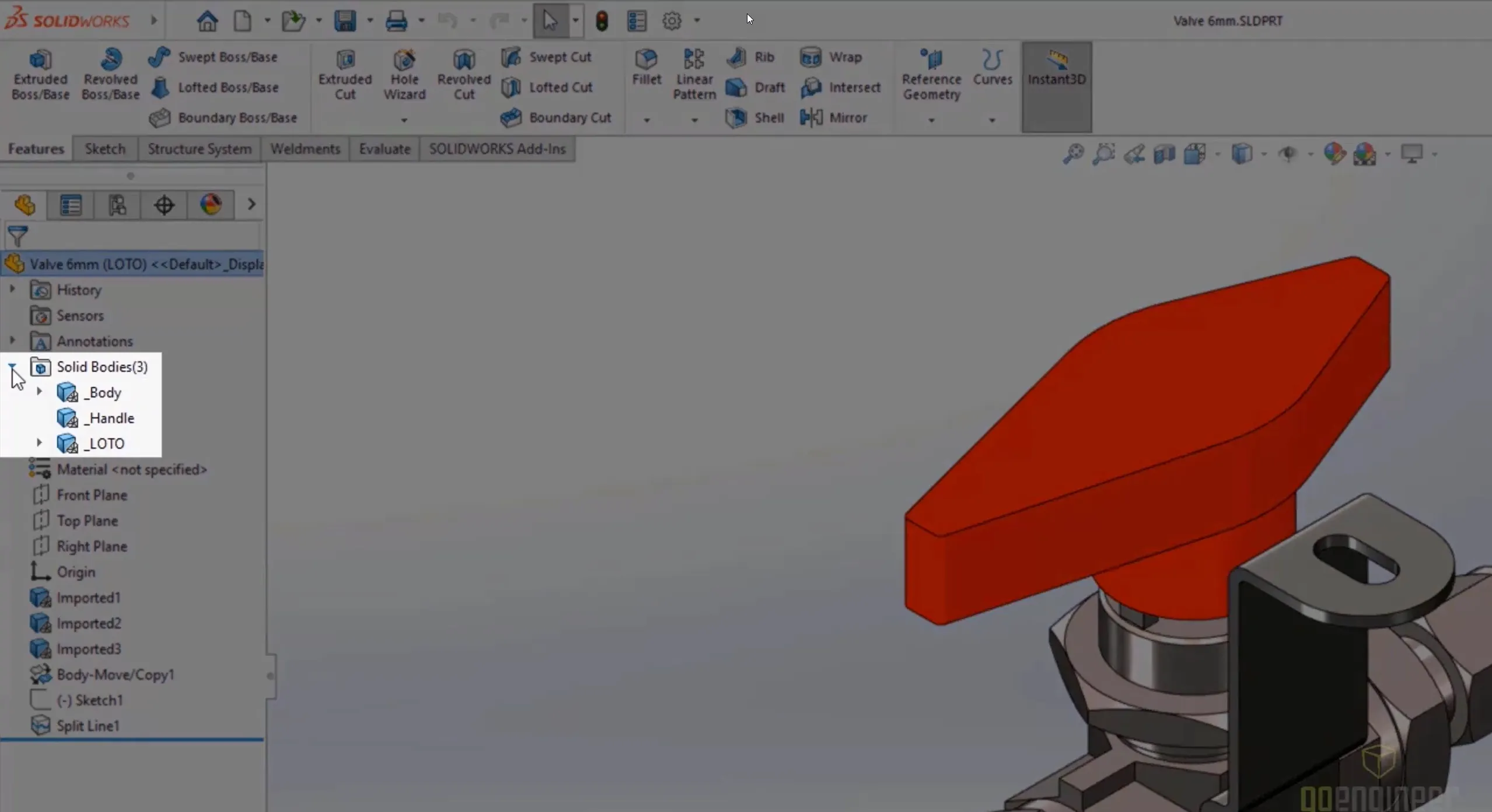 SOLIDWORKS 2022 Mesh Bodies