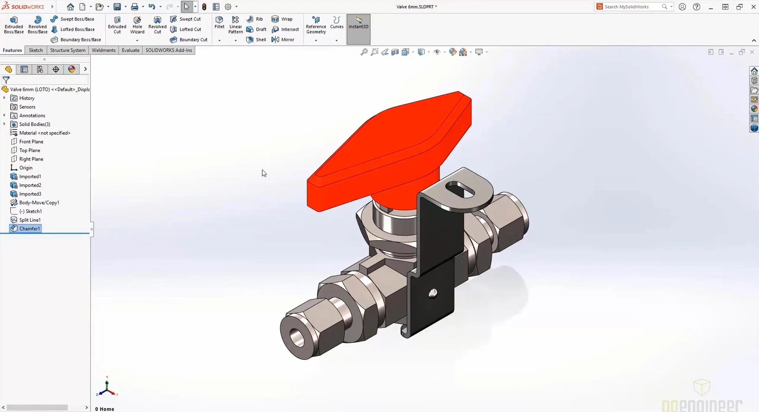 SOLIDWORKS 2022 Parts and Features