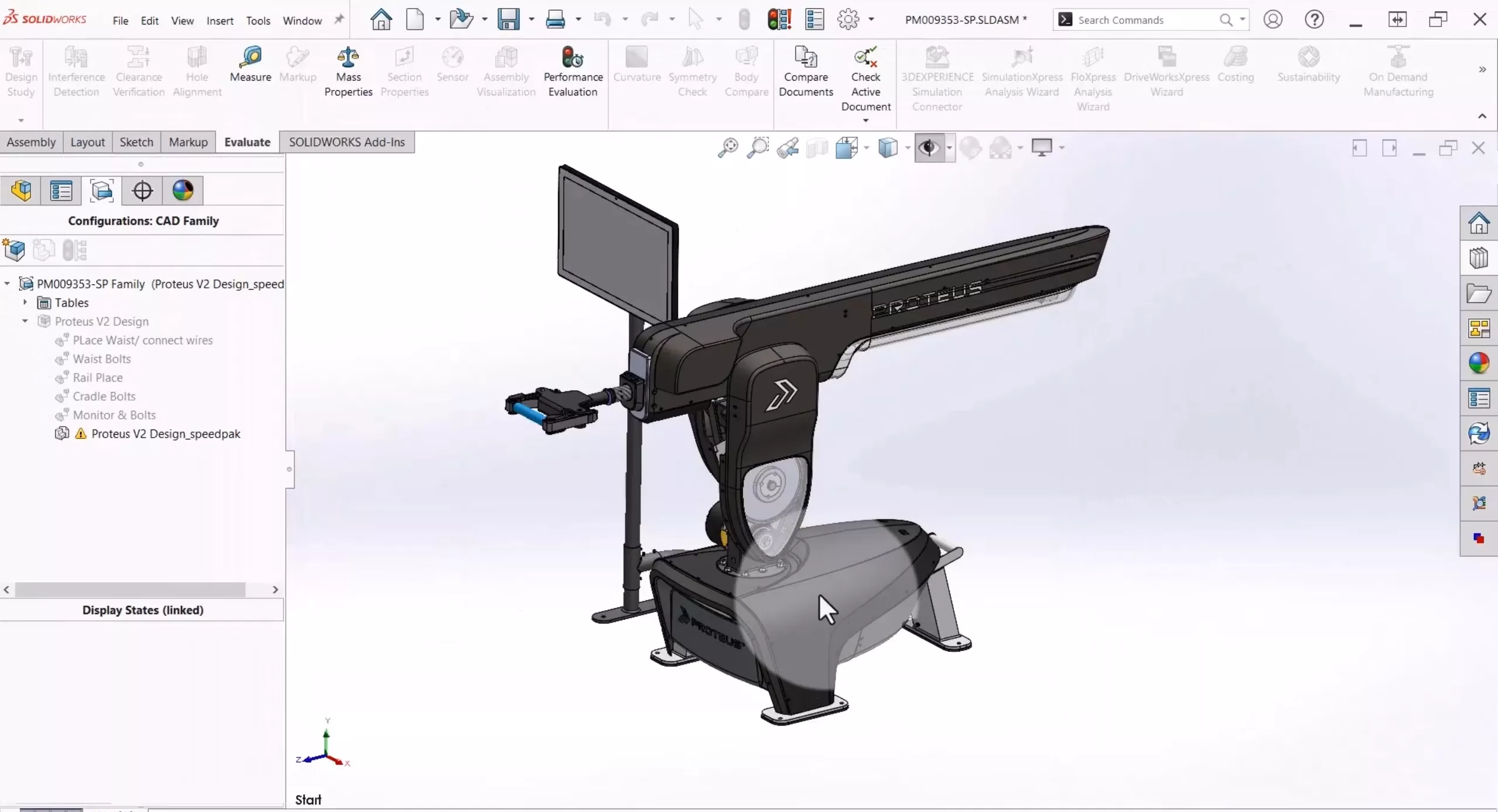 SOLIDWORKS 2025 Assemblies SpeedPak Circle Opacity