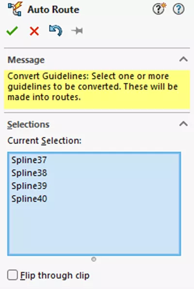 Auto Route in SOLIDWORKS 2026