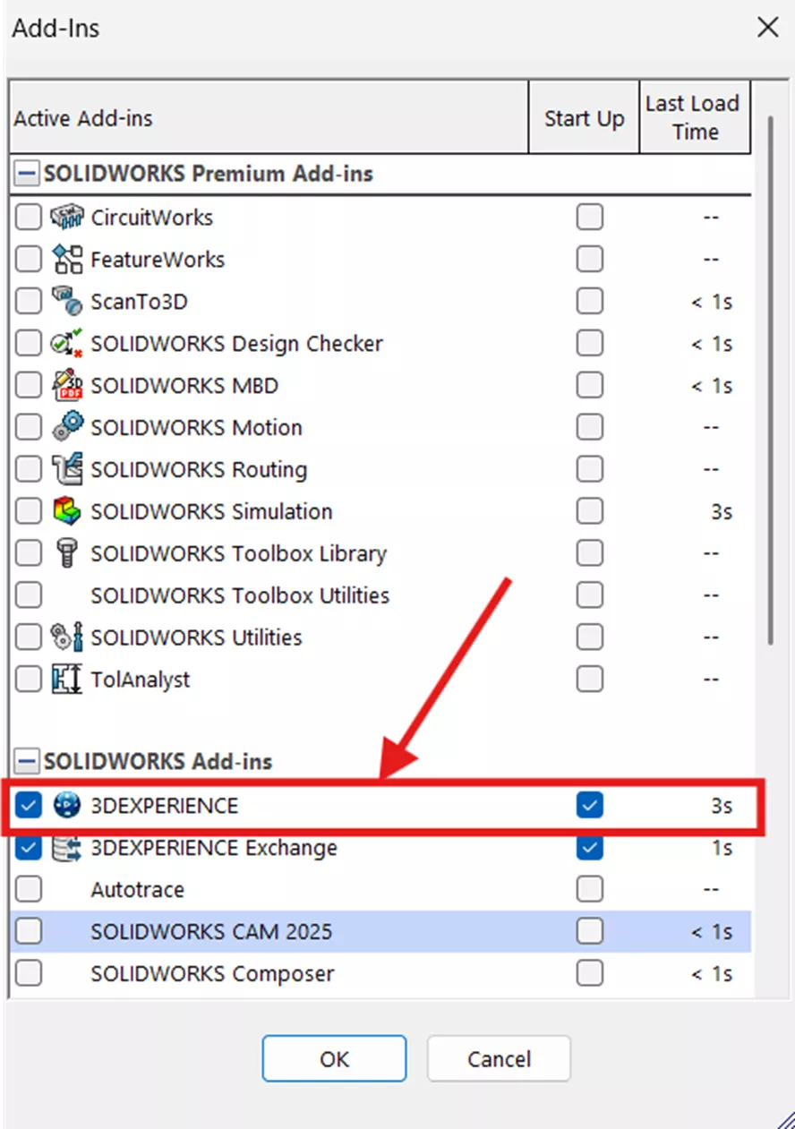 SOLIDWORKS Add-ins 3DEXPERIENCE 