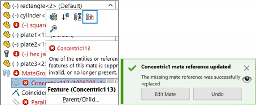 SOLIDWORKS in AI Auto Repair Mates