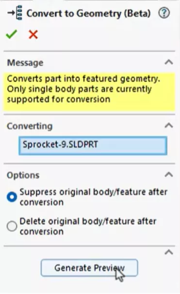 Use AI in SOLIDWORKS with the Feature Generator 