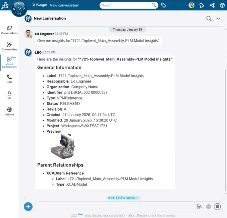 Use AI in SOLIDWORKS with Model Insights