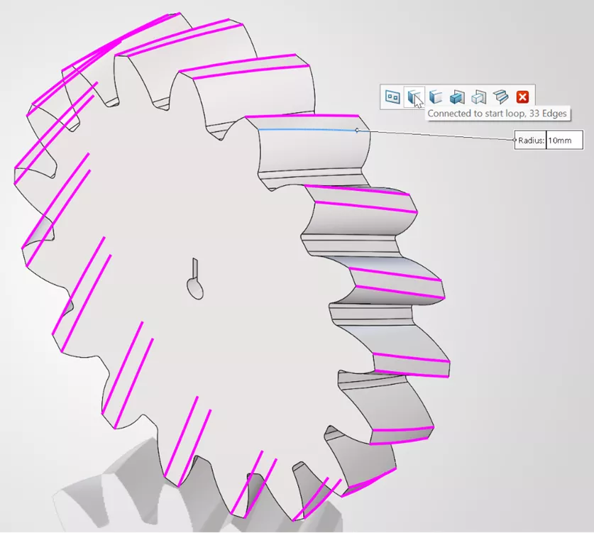 AI in SOLIDWORKS Selection Accelerators 