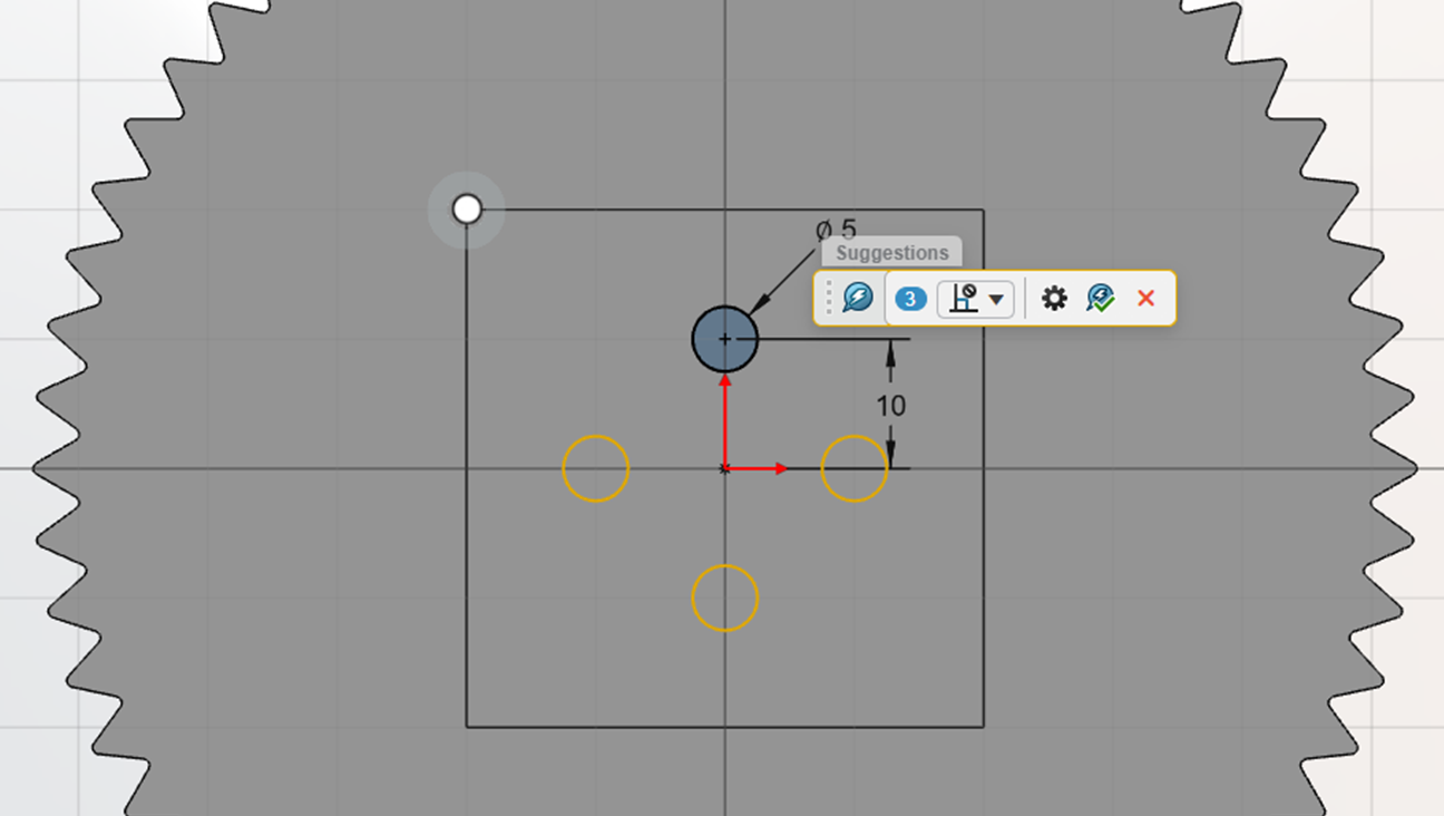 SOLIDWORKS AI Sketch Helper 