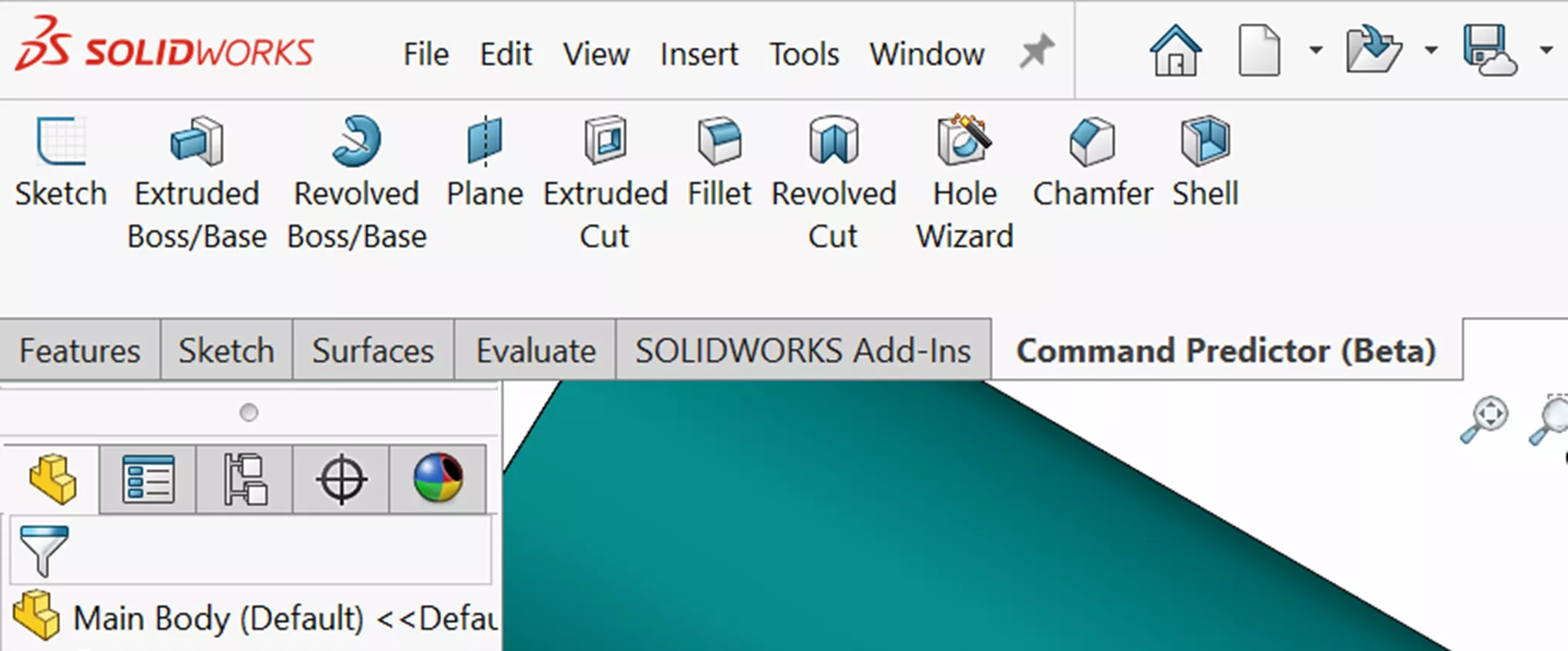 SOLIDWORKS AI Command Predictor
