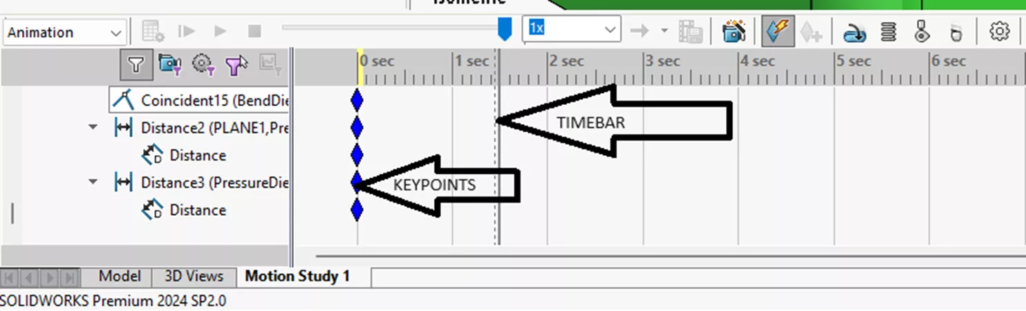 Steps for Setting Up an Animation in SOLIDWORKS