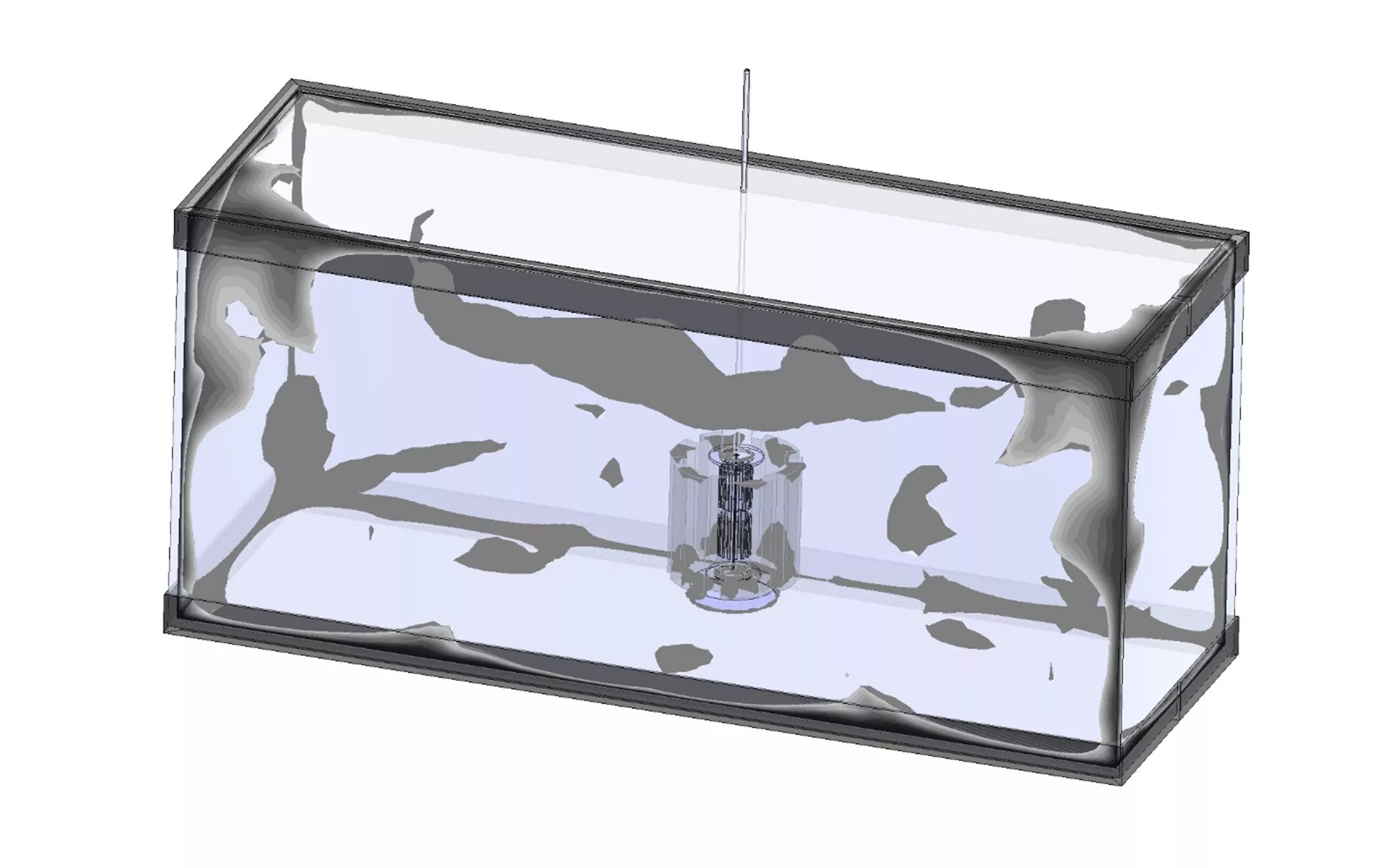 Levels of Water Flow Single-Sponge Weighted Aquarium Filter