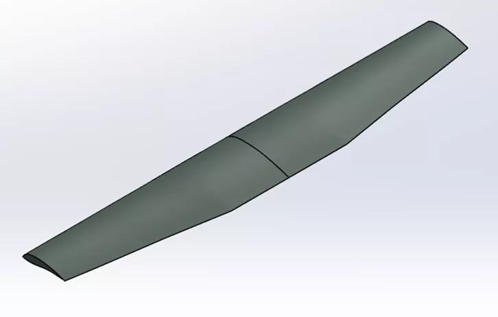 SOLIDWORKS Army Men C-130 Wing Design