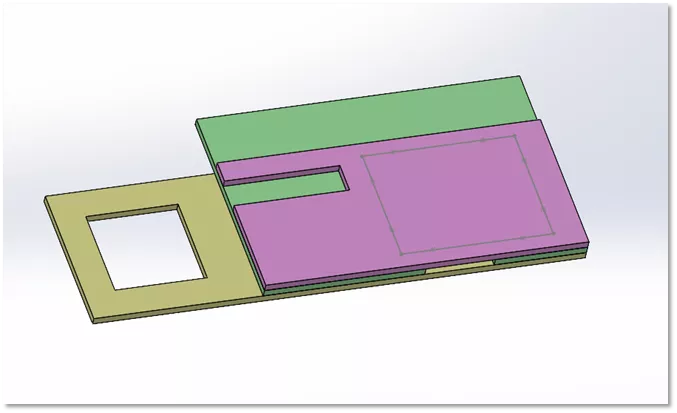 SOLIDWORKS Assembly Hole Series Example 
