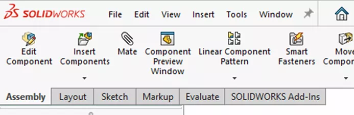 SOLIDWORKS Assembly Toolbar
