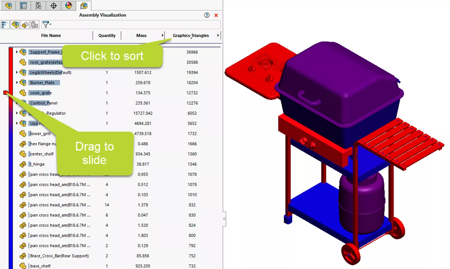 SOLIDWORKS Assembly Visualization Quick Tips