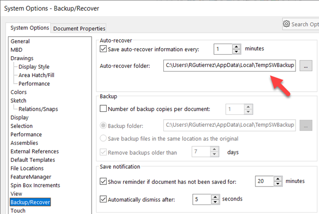 Recovering unsaved files : r/Sketchup