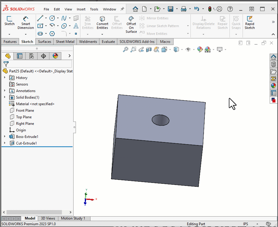 SOLIDWORKS Macro Added to Mouse Gesture