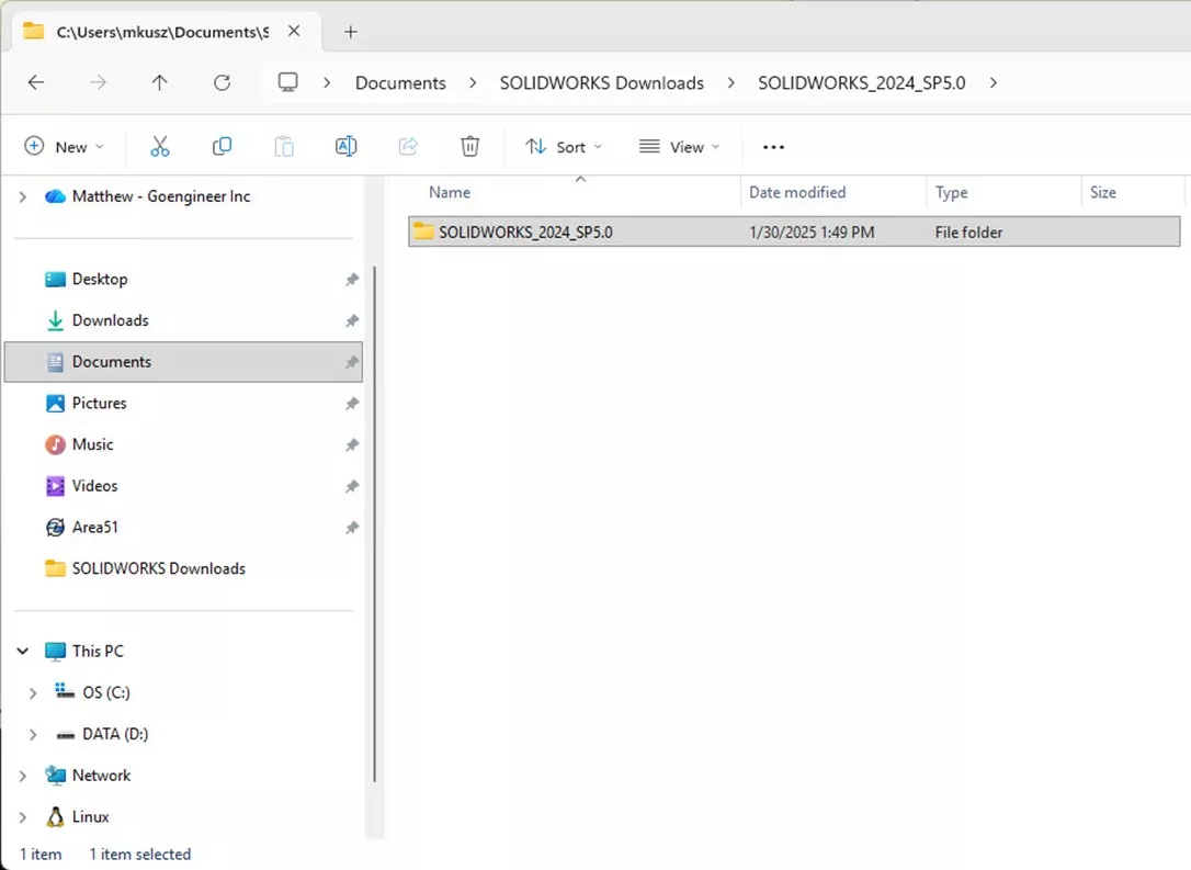 Where to Access the SOLIDWORKS CEF Installation Media