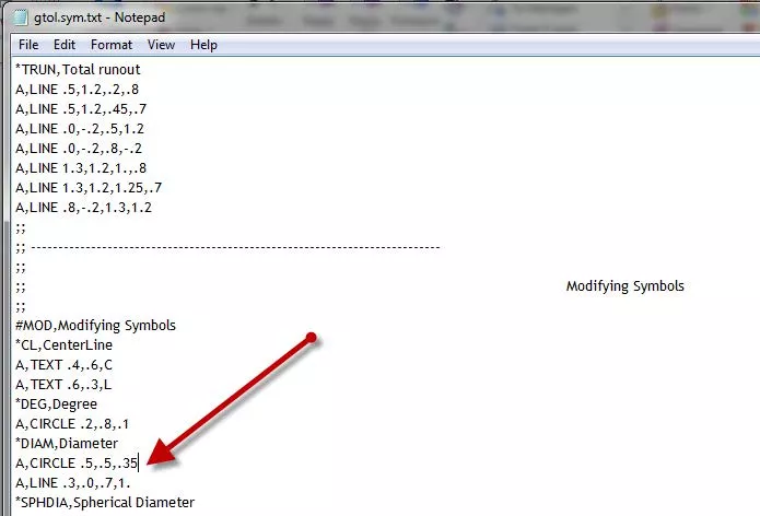 SOLIDWORKS Changing Symbol Fonts to Bold