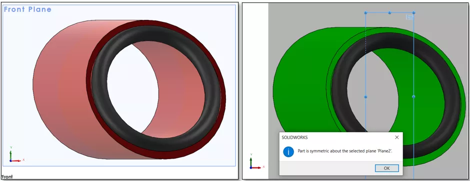 Circular SOLIDWORKS Geometry