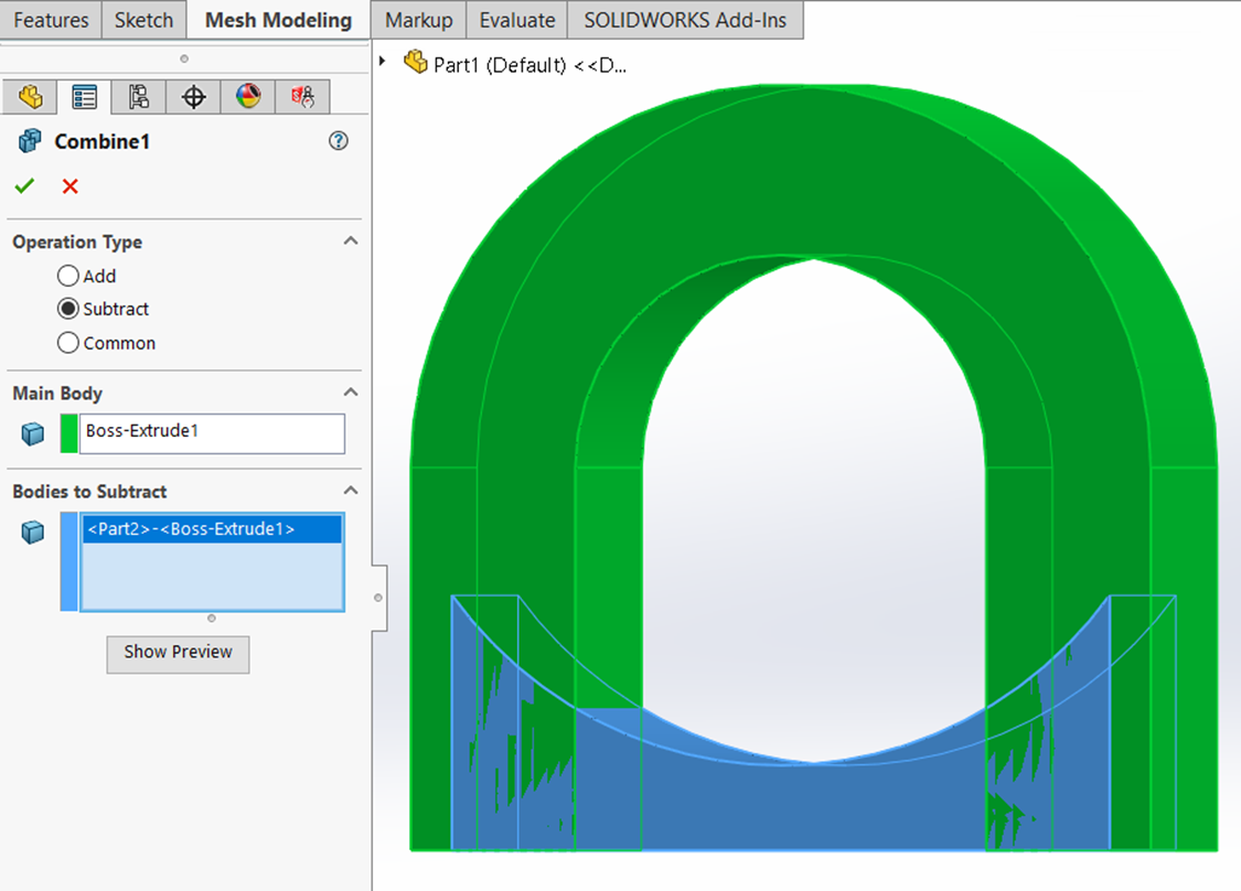 SOLIDWORKS Indent Cut Vs Combine/Subtract | GoEngineer