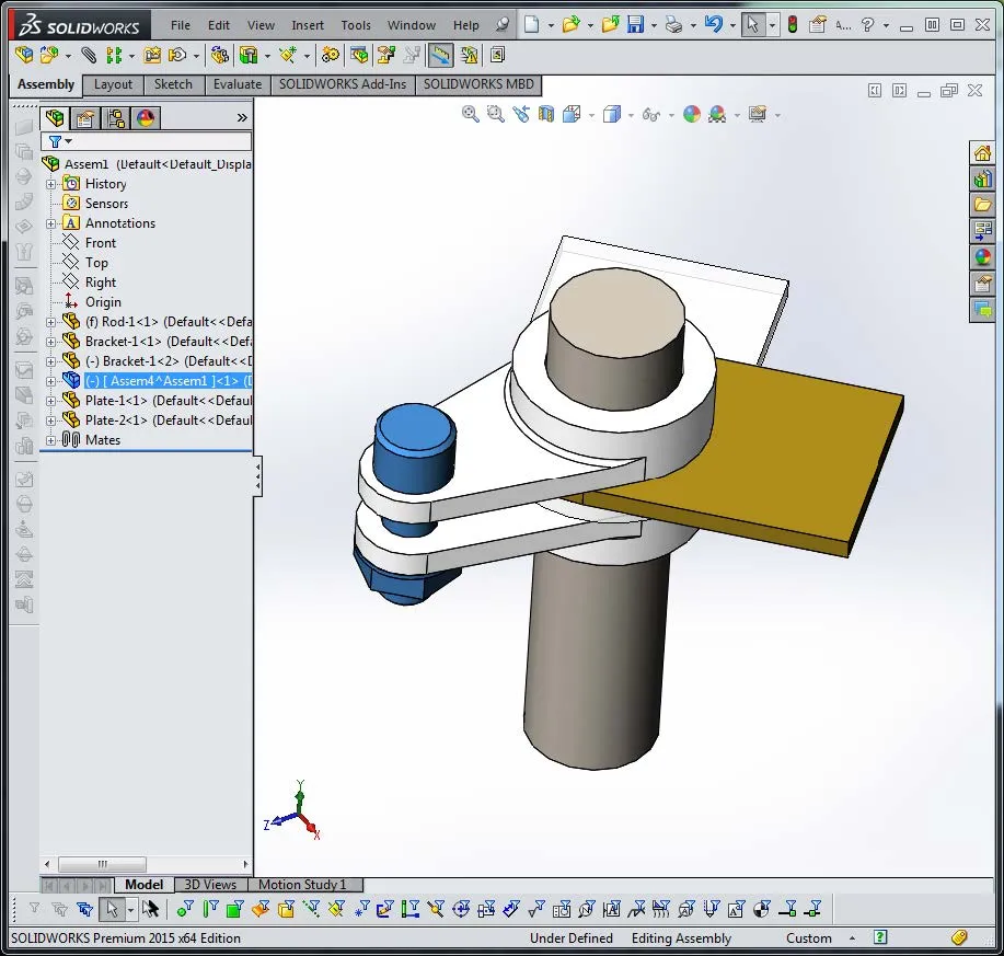 SOLIDWORKS Components for Subassemblies