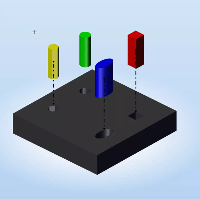 Example of Using Create Associate Path from Neutral in SOLIDWORKS Composer