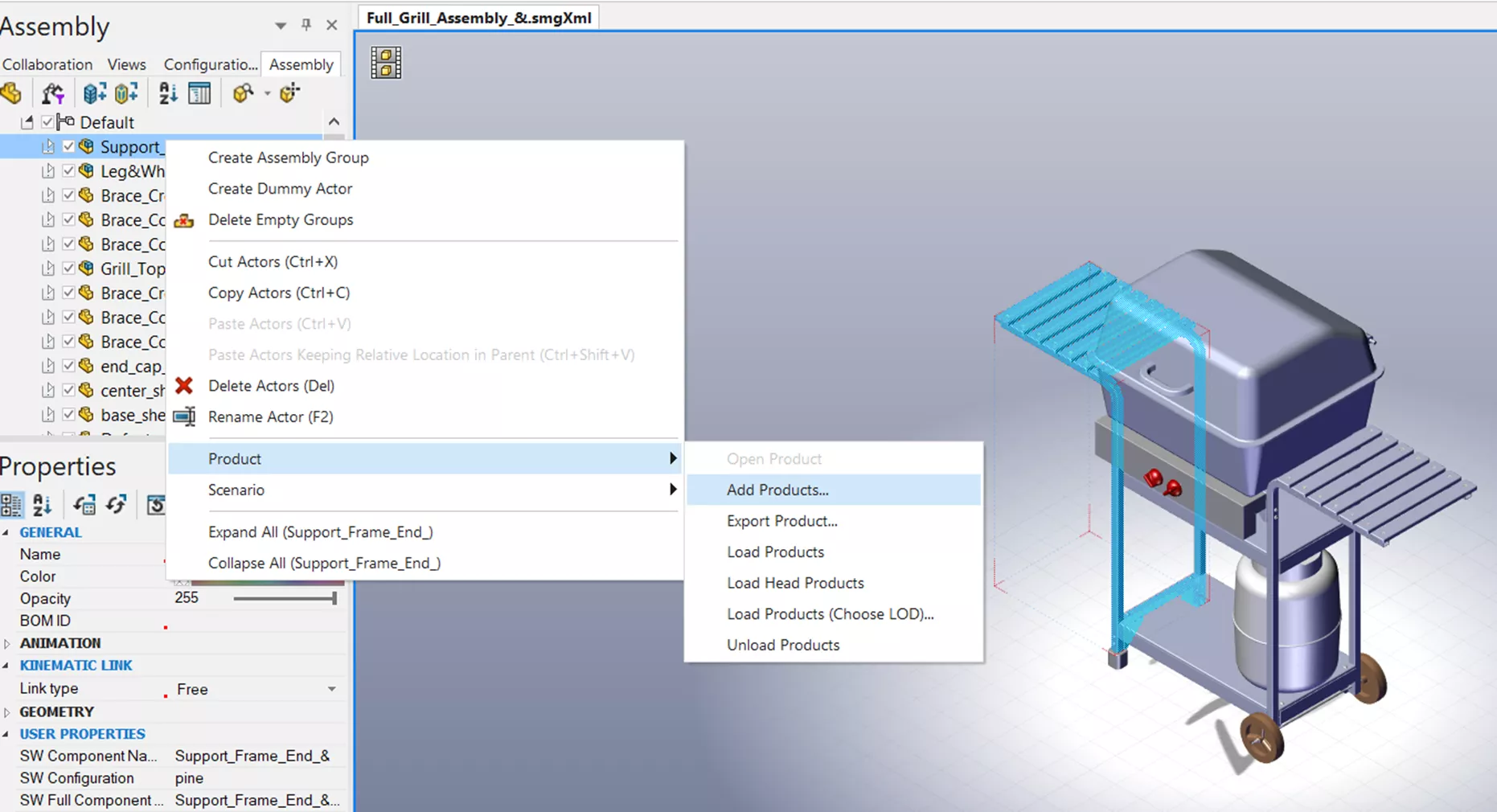 SOLIDWORKS Composer Top-Level and Subassembly Update Tool Best Practices