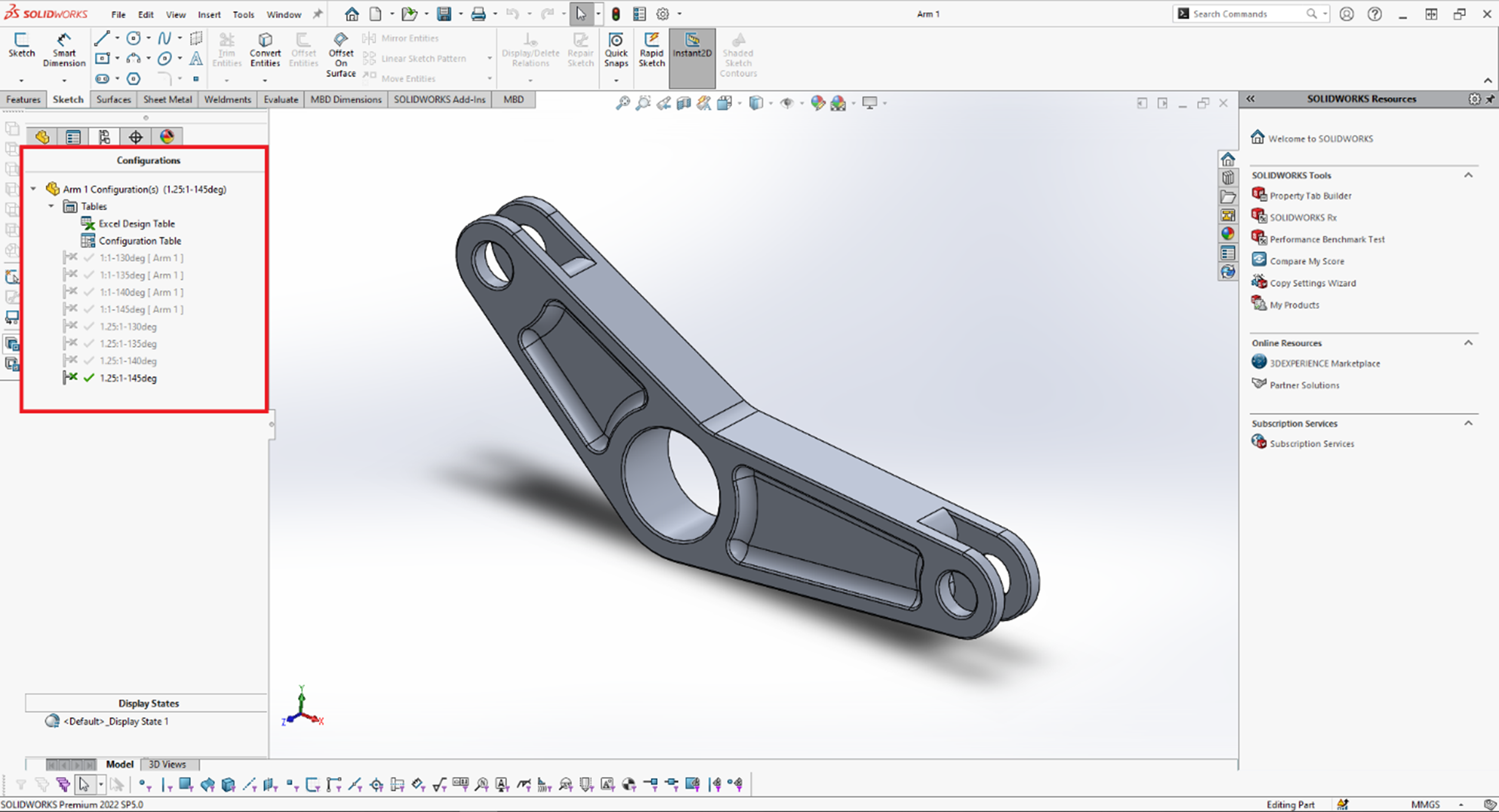 SOLIDWORKS Configuration Publisher: Custom Dropdown Menus | GoEngineer