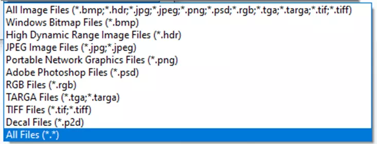 SOLIDWORKS Decal File Formats