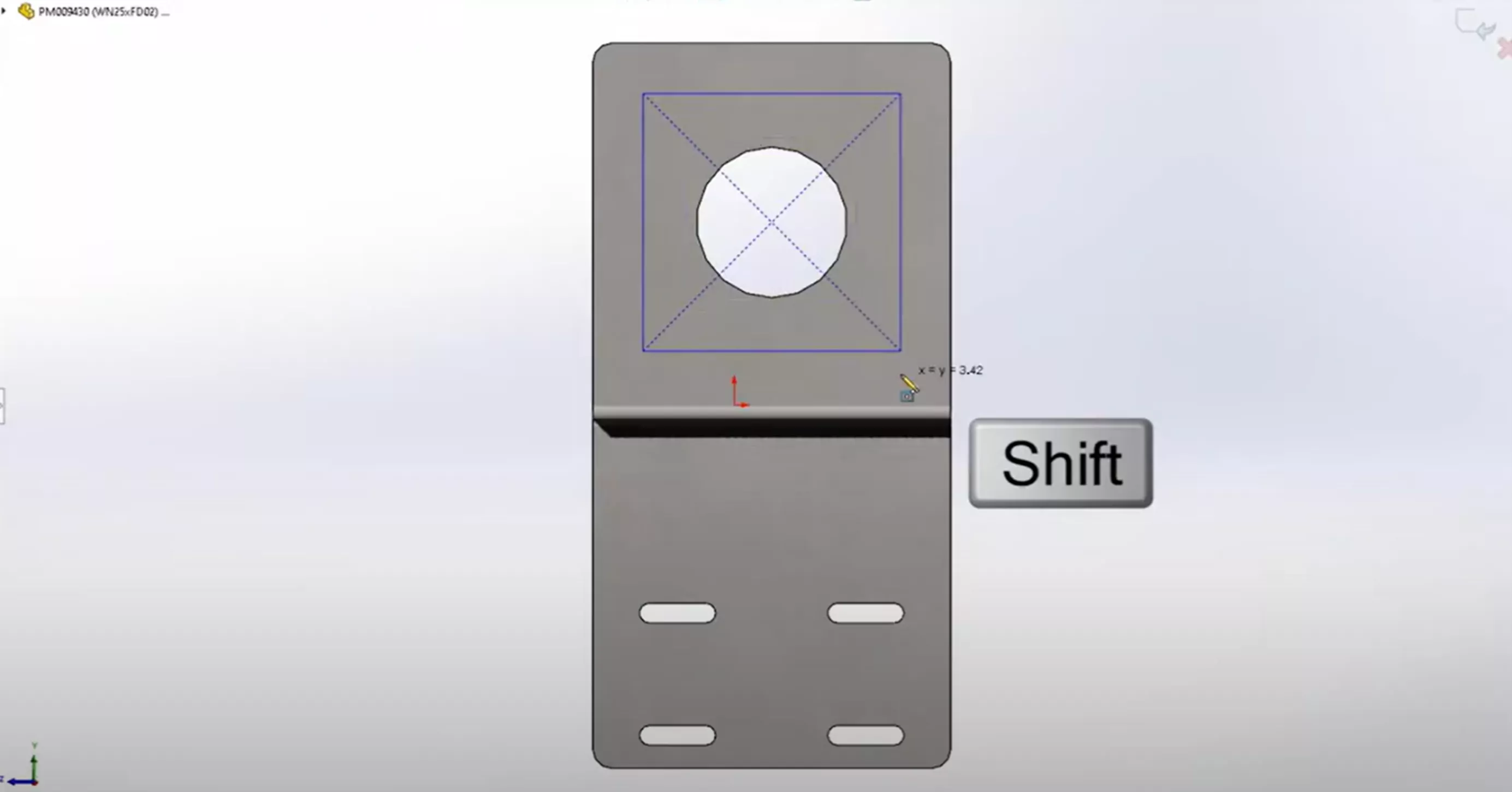 SOLIDWORKS Delivery Day 2025 FD02 Sketch Squares