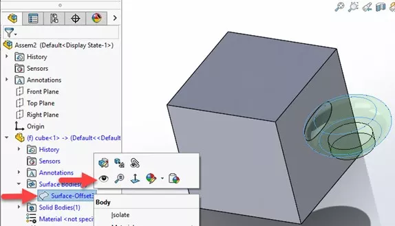 Detect and Resolve Interference in SOLIDWORKS 