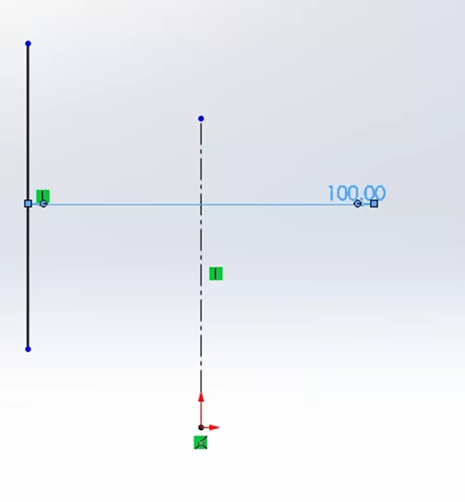 Example of a Double Distance Relation in SOLIDWORKS