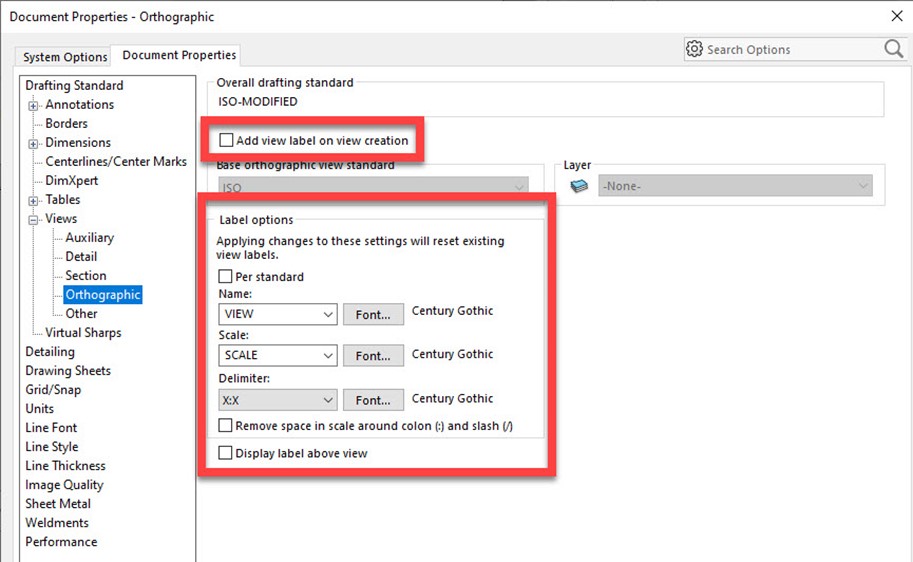 SOLIDWORKS Drawing View Labels Explained | GoEngineer