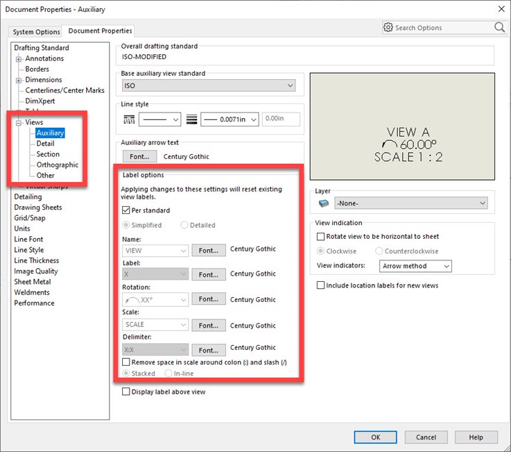 SOLIDWORKS Drawing View Labels Explained | GoEngineer