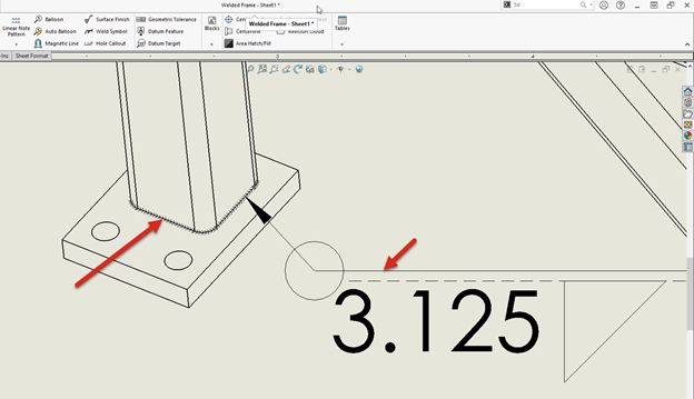 Creating And Adding Weld Beads In SOLIDWORKS Models & Drawings | GoEngineer