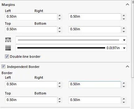 SOLIDWORKS Drawing Margin Options