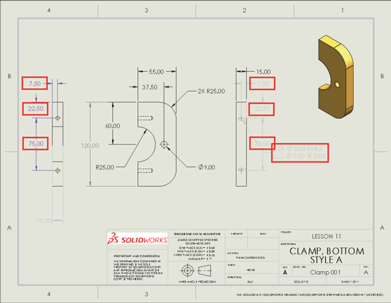 Why are SOLIDWORKS Dimensions Yellow?
