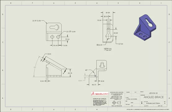 SOLIDWORKS Drawings Training Lesson 6 Overview